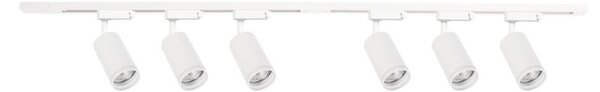 Bodové svítidlo v lištovém systému PIPE 6xGU10/10W/230V bílá