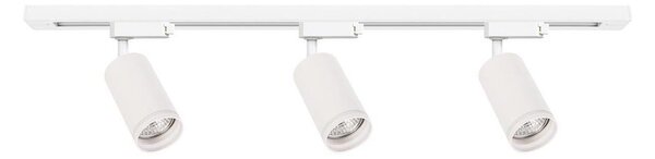 Bodové svítidlo v lištovém systému PIPE 3xGU10/10W/230V bílá