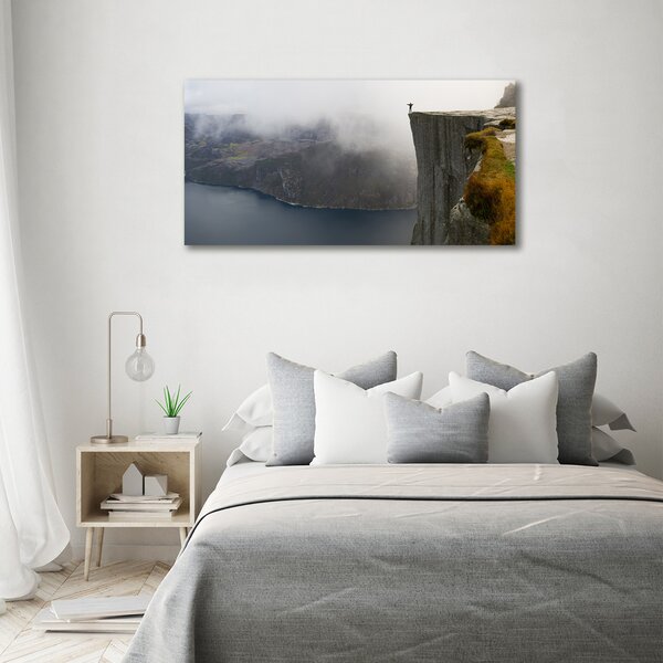 Foto obraz fotografie na skle Norsko útes osh-106891246