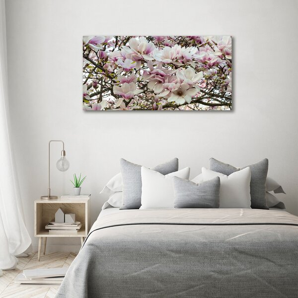 Foto-obraz canvas do obýváku Květiny magnolie oc-107287859