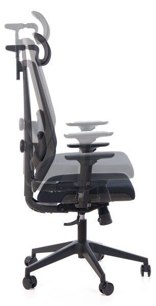 Ergonomická kancelářská židle GRENY černá