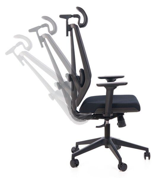 Ergonomická kancelářská židle GRENY černá