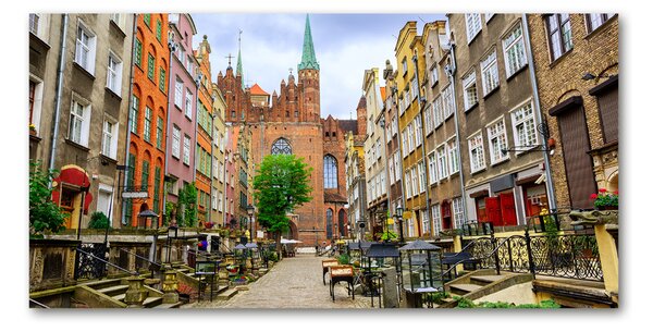 Fotoobraz na skle Gdaňsk Polsko osh-107559197