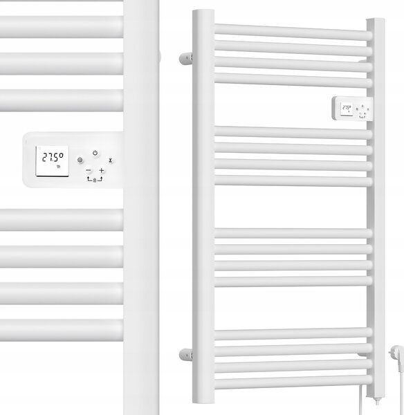 Elektrický koupelnový radiátor Maltec 500 W 535 x 970 mm bílý