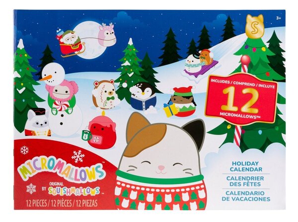 Adventní kalendář Micromallows – SQUISHMALLOWS