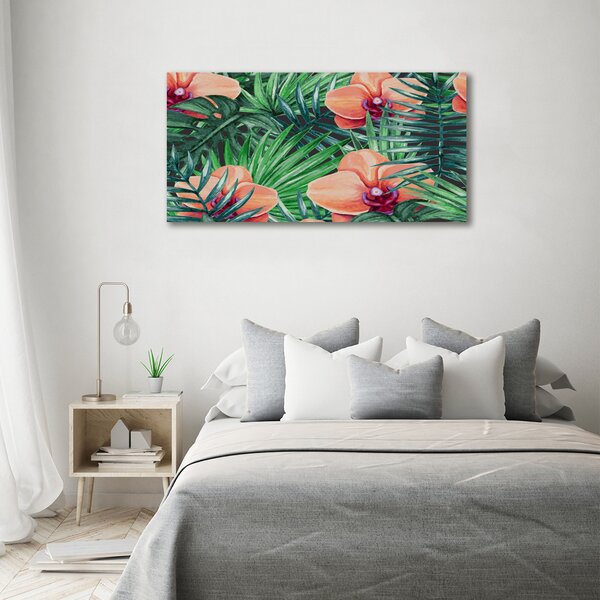 Foto obraz tištěný na plátně Orchidej oc-107940636