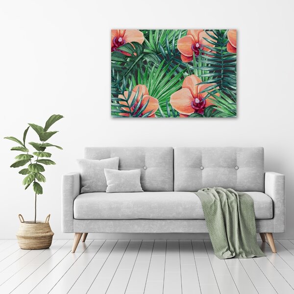 Foto obraz tištěný na plátně Orchidej oc-107940636