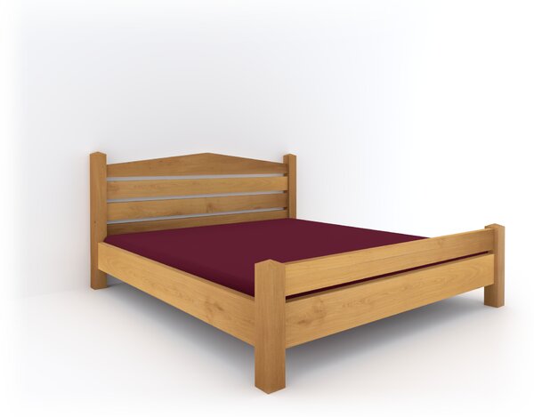 Flamel Postel Lusso, Dub, 70x200 cm, Standard - Transparent