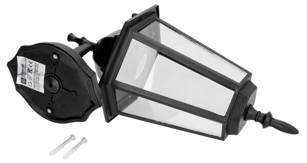 Venkovní nástěnné svítidlo 1xE27/60W/230V IP44 černá