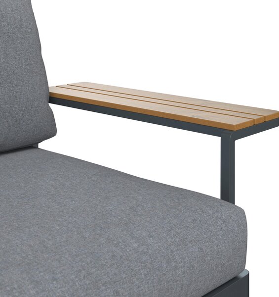 TERASOVÁ SEDACÍ SOUPRAVA 3dílné, kov, plast, textil Ambia Garden - Online Only zahradní nábytek, Online Only