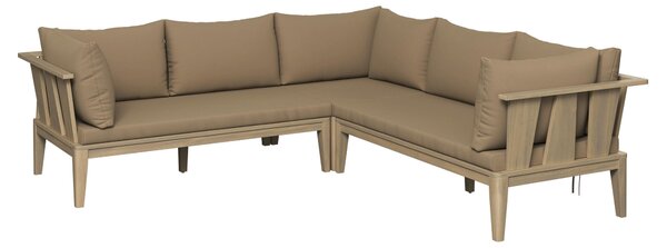 TERASOVÁ SEDACÍ SOUPRAVA dřevo, plast Ambia Garden - Online Only zahradní nábytek, Online Only
