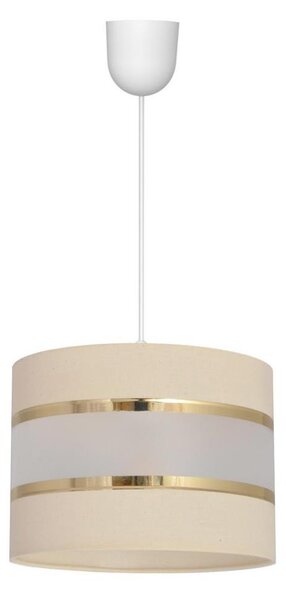 Lustr na lanku HELEN 1xE27/15W/230V krémová