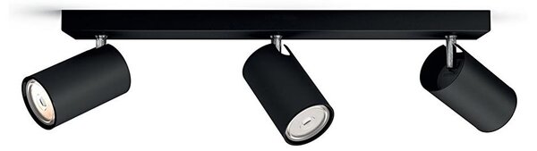 Philips 50593/30/PN - Bodové svítidlo MYLIVING KOSIPO 3xGU10/5,5W/230V