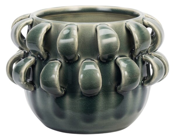 Obal na květiny Dusty Green Ø 19 cm