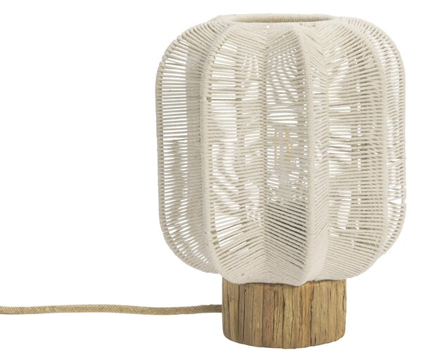 Stolní lampa Seagrass/Cotton Rope