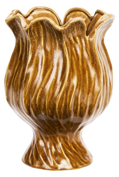 Obal na květiny Warm Yellow 32 cm