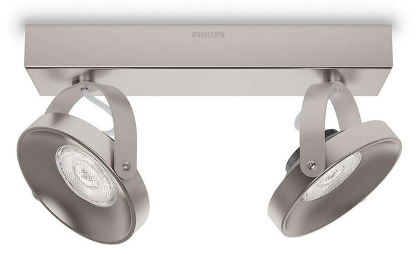 Philips 53312/17/16 - LED Stmívatelné svítidlo MYLIVING SPUR 2xLED/4,5W/230V