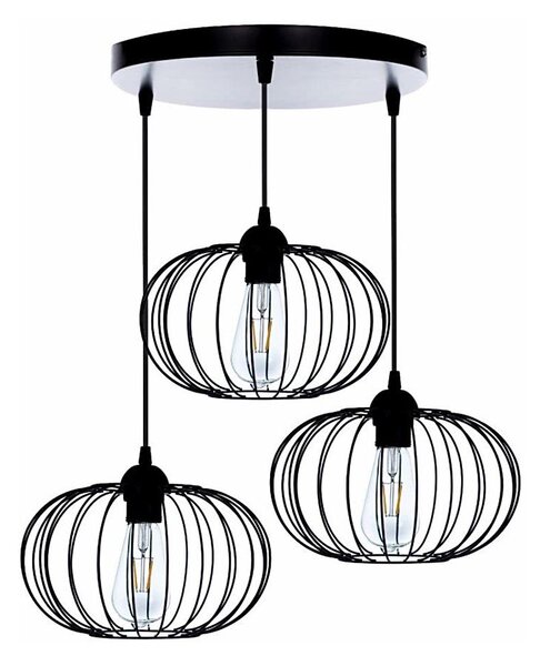 Přisazený lustr BOCCA 3xE27/60W/230V