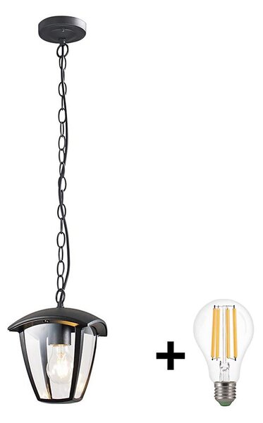 Brilagi - LED Venkovní závěsné svítidlo LUNA 1xE27/60W/230V IP44