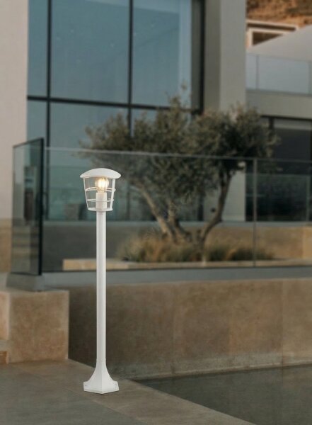 Eglo 18799 - Venkovní lampa ALORIA 1xE27/60W/230V IP44 bílá