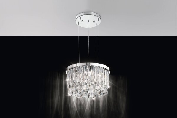 Eglo 93425 - Lustr na lanku CALAONDA 7xG9/33W/230V
