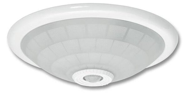 Ecolite WHST78-BI - Stropní svítidlo s PIR senzorem VERA 2xE27/60W/230V