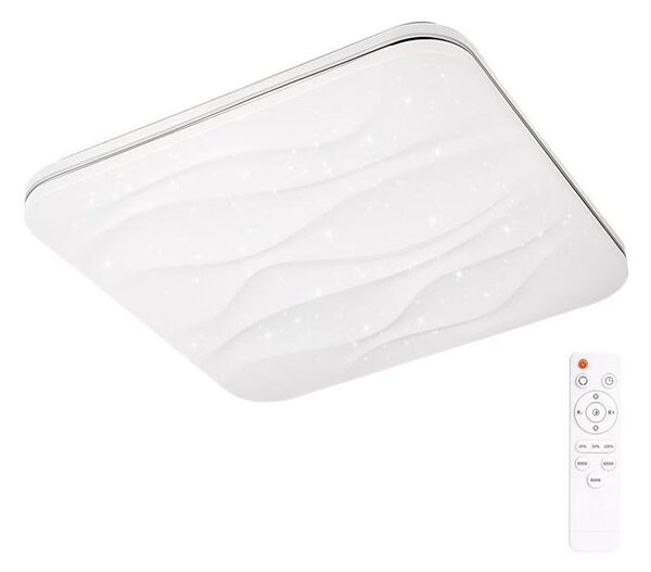 LED Stmívatelné stropní svítidlo DESERT na dálkové ovládání LED/72W/230V