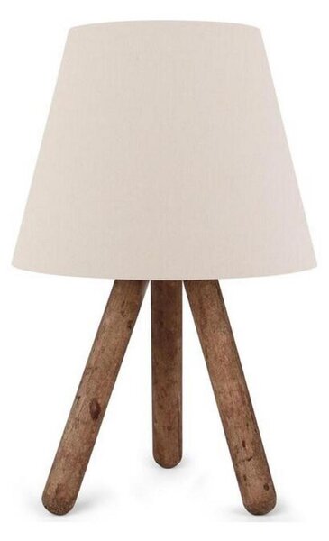 Stolní lampa AYD 1xE27/60W/230V béžová/hnědá