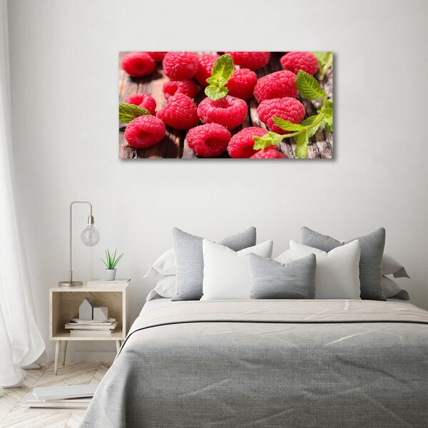 Moderní skleněný obraz z fotografie Maliny osh-109354489