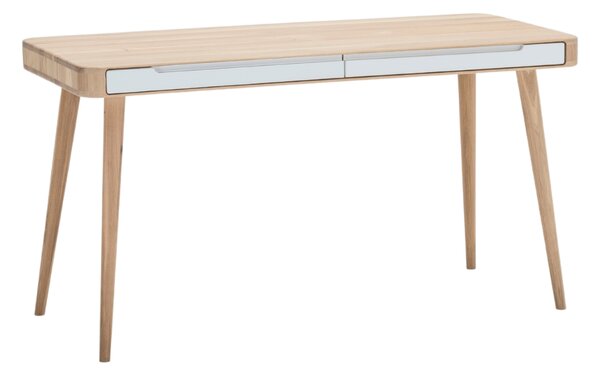 -25 % Dny MOMENTI– Gazzda Dubový pracovní stůl Ena 140 x 60 cm