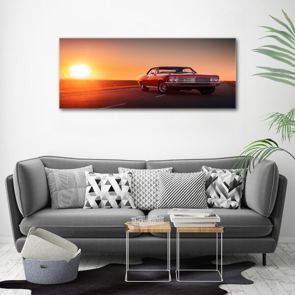 Foto obraz na plátně Červené auto oc-109817494