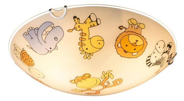 Globo 40607 - Dětské stropní svítidlo KIDDY 2xE27ILLU/60W/230V