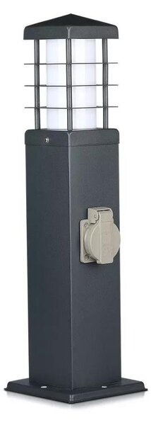 Venkovní lampa se zásuvkami 1xE27/13W/230V IP44