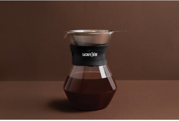 Překapávač na kávu z borosilikátového skla s filtrem z nerezové oceli 0.4 l La Cafetiere - Kitchen Craft