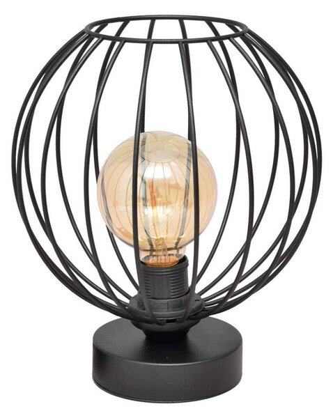 Stolní lampa MERCURE 1xE27/15W/230V černá