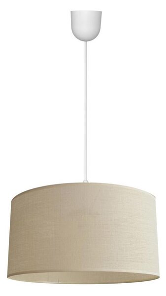 Lustr na lanku ALBA 1xE27/15W/230V pr. 40 cm béžová