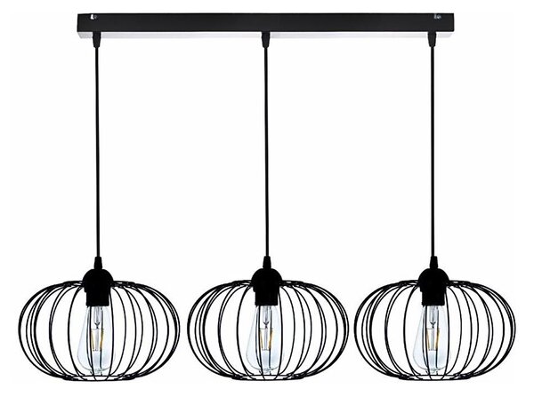 Lustr na lanku BOCCA 3xE27/60W/230V
