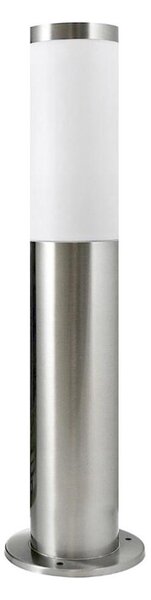 Venkovní lampa LIVIA 1xE27/10W/230V 45 cm IP44 stříbrná