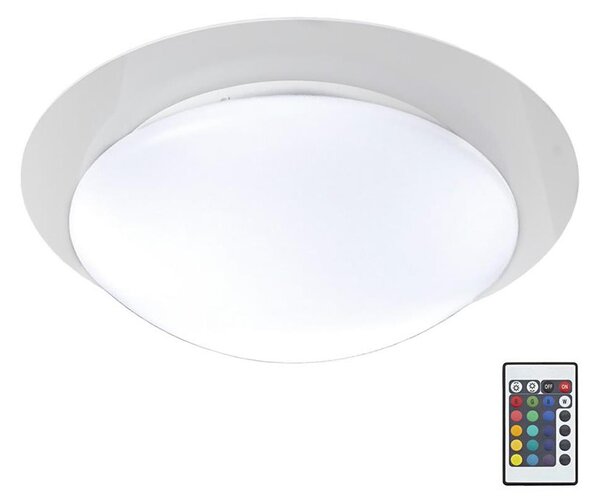 B.K.Licht BKL1025 - LED RGB Stmívatelné koupelnové svítidlo LED/12W/230V IP44+DO
