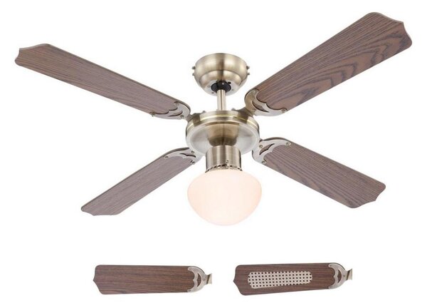 Globo 03804 - Stropní ventilátor CHAMPION 1xE27/60W/230V