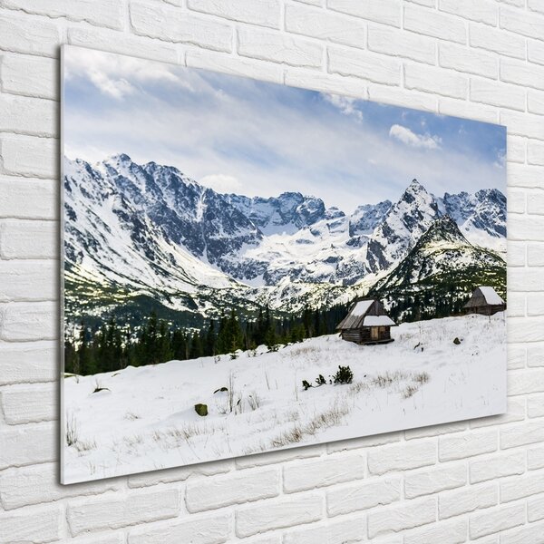 Foto obraz sklo tvrzené Západní Tatry osh-111249964