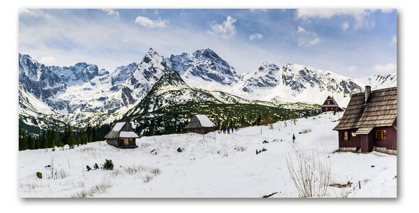Foto obraz sklo tvrzené Západní Tatry osh-111249964