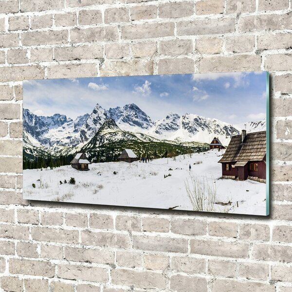 Foto obraz sklo tvrzené Západní Tatry osh-111249964