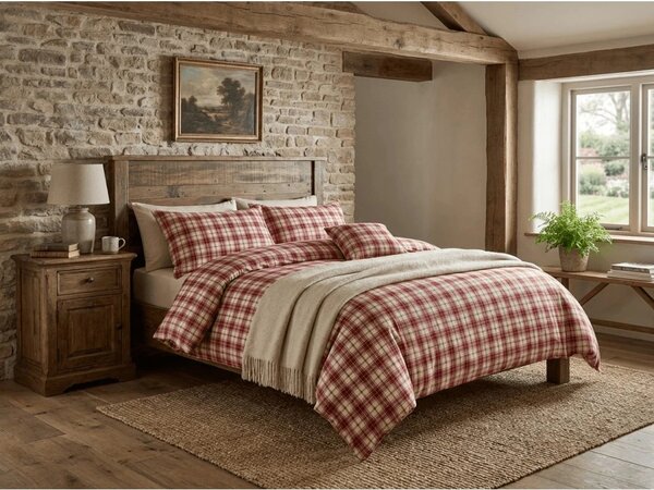 Flanelové povlečení TARTAN HEART barevné Rozměr povlečení: 70 x 90 cm | 140 x 200 cm