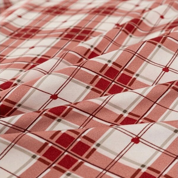 Flanelové povlečení TARTAN HEART barevné Rozměr povlečení: 70 x 90 cm | 140 x 200 cm