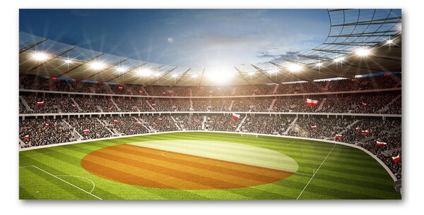 Foto obraz sklo tvrzené Stadion Polsko osh-111485532