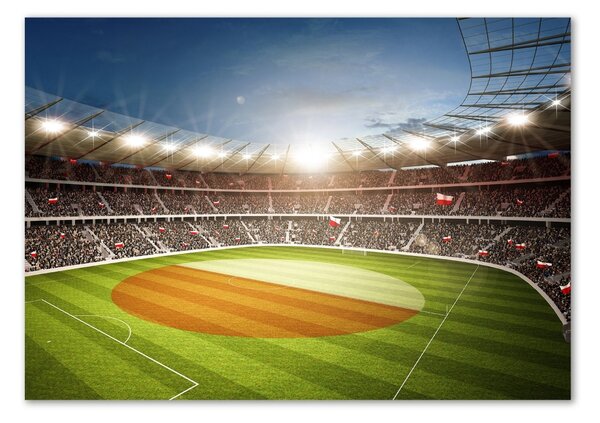 Foto obraz sklo tvrzené Stadion Polsko osh-111485532