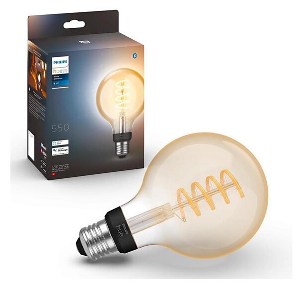 LED Stmívatelná žárovka Philips Hue WHITE AMBIANCE G93 E27/7W/230V 2200-4500K