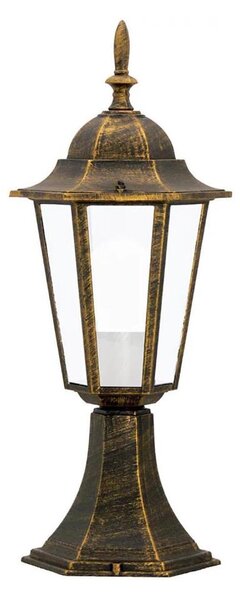 Venkovní lampa 1xE27/20W/230V IP43 42,5 cm patina