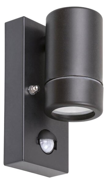 Rabalux 8834 - Venkovní nástěnné svítidlo se senzorem MEDINA 1xGU10/10W/230V